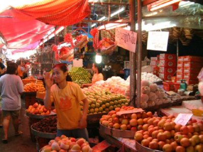 MERCADO FRUTA  ALIMENTOS ELABORACION