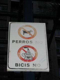 X PERROS Y BICIS  TRABAJO Y CIRCULACION